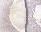ニラエビ焼きまんじゅう(韭菜盒子）作り方12写真