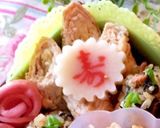 4月24日　ミニお重弁当　詰め方　その１作り方6写真