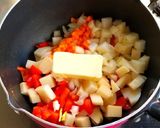 クラム野菜チャウダー作り方4写真