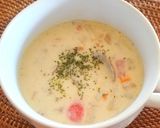 クラム野菜チャウダー作り方11写真