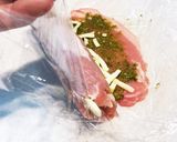 薄切り豚ロース肉のバジルチーズ巻き作り方5写真