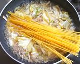 ワンポット✿ミルクパスタ作り方4写真