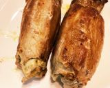 薄切り豚ロース肉のバジルチーズ巻き作り方8写真