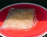 レンジで簡単！残ったカレーでカレー焼そば作り方1写真