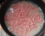 鶏そぼろ (二色丼)作り方1写真