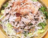 包丁いらず！超簡単な冷しゃぶサラダ麺作り方7写真