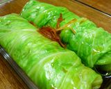☆キャベツロール♪ソース鰺？味・・作り方3写真