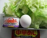 子どもと作る、レタスのカニ餡かけ作り方1写真