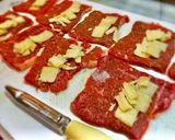 No1151 牛カツチーズ入り作り方2写真