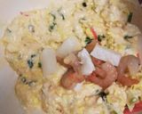ヘルシーな豆腐のお好み焼き作り方4写真