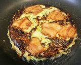 粉なし！糖質オフ！卵と長芋のお好み焼き♬作り方5写真