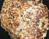 ヘルシーな豆腐のお好み焼き作り方6写真