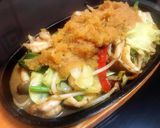 ☆大根パワー☆五目鉄板焼の大根おろしがけ作り方21写真