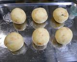 簡単！たっぷりカルシウム☆エビ丸フライ作り方1写真