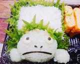 千と千尋の神隠し♪キャラ弁♪カエル♪作り方4写真