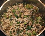 高野豆腐とちりめんと舞茸とレタスの山椒煮作り方7写真