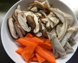 おばあちゃんのしいたけのきんぴら煮作り方1写真