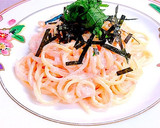 白だしで！超簡単！明太クリームパスタ作り方8写真