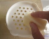 離乳食❀初期　きなこミルクのパン粥作り方3写真