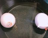 半熟卵 黄身はトロッとゆで卵作り方3写真