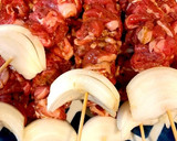 ラム切り落としでケバブ風串焼き作り方4写真