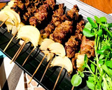 ラム切り落としでケバブ風串焼き作り方7写真