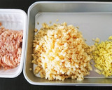 たけのこと生姜の鶏そぼろご飯作り方1写真