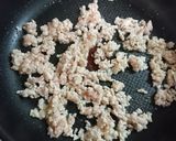 たけのこと生姜の鶏そぼろご飯作り方2写真