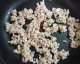 たけのこと生姜の鶏そぼろご飯作り方2写真