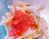 ちくわと辛子明太子の簡単！おつまみ作り方4写真