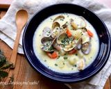 鶏肉とコーンのチーズクリームシチュー作り方9写真