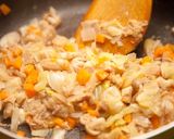ひよこ豆と春キャベツの⁂トマトスープ作り方4写真