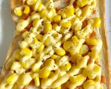 簡単食パンアレンジ☆鮭コーンマヨトースト作り方3写真