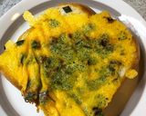 簡単ネギニラパリパリチーズトースト♬作り方4写真