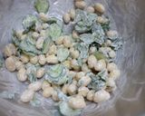 大豆ときゅうり・大葉のわさびマヨ和え♪作り方4写真