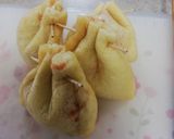 キムチ納豆巾着♪作り方3写真