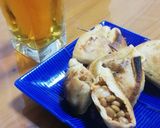 キムチ納豆巾着♪作り方4写真