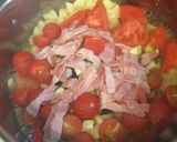 トマトと大葉たっぷり野菜の食べるスープ♪作り方4写真