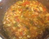 トマトと大葉たっぷり野菜の食べるスープ♪作り方5写真