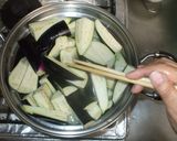 なすの味噌あえ♪簡単辛子風味作り方8写真
