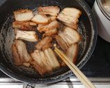 豚肉のあぶり焼きのトマトジュース煮込み作り方2写真