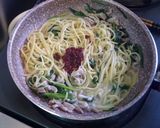 いちいち茹でない　時短　麻辣醤パスタ作り方7写真