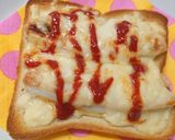 笹かまで作る簡単♡美味しいチーズトースト作り方2写真