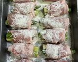 アスパラ肉巻きの焼肉のタレ焼き作り方4写真