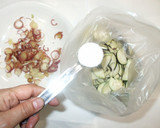 なすと茗荷の塩もみ♪簡単即席漬物作り方5写真