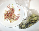 なすと茗荷の塩もみ♪簡単即席漬物作り方6写真