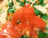 メカジキと野菜のトマト味スパゲティ　作り方8写真