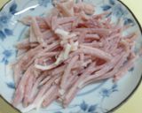 ハム入りガレット♪作り方1写真