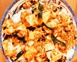 人気検索トップ10入り！！麻婆豆腐丼作り方6写真