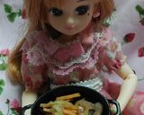 リカちゃんサイズ♡塩ひじきꕤ*.ﾟ作り方5写真